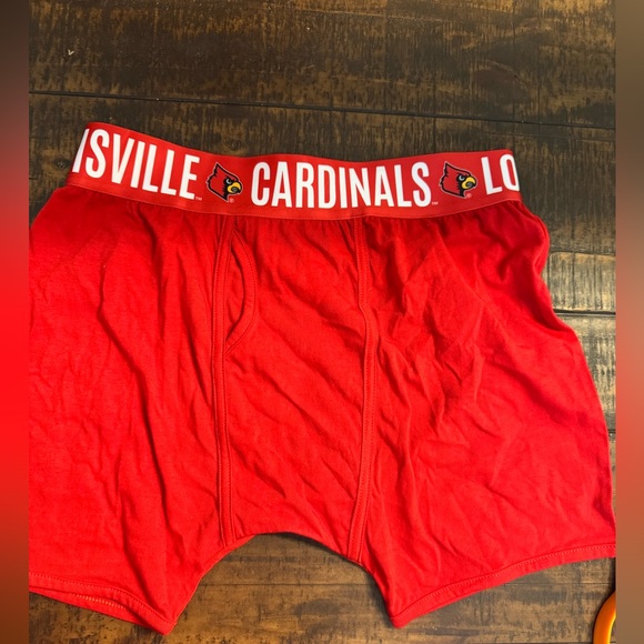 Red Men's Boxer Briefs. St. Louis cardinals. Size medium. - Picture 1 of 3